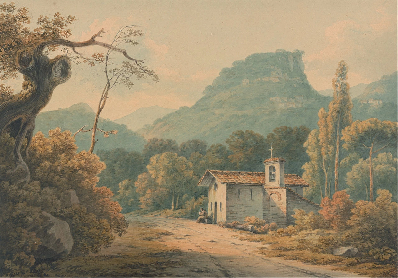 L'Eremo di Frascati - Yale Center, New Haven
